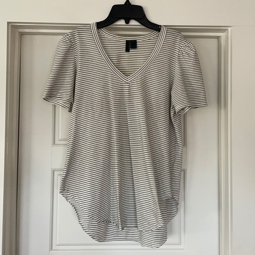 Striped Cotton Tee